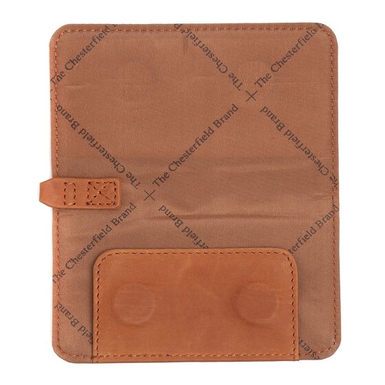 The Chesterfield Brand Maplewood Spectacle case Leather 3 cm