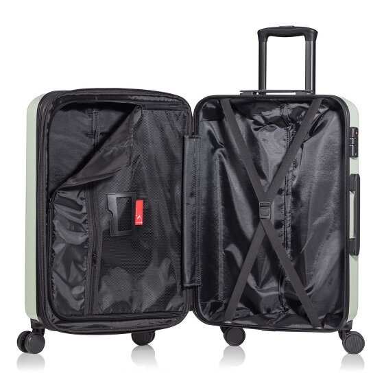 Pack Easy Jolly 4 wheels Trolley M 64 cm with expansion pleat