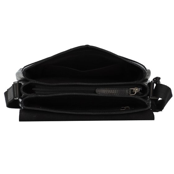 Greenburry Pure Black Shoulder bag Leather 25 cm