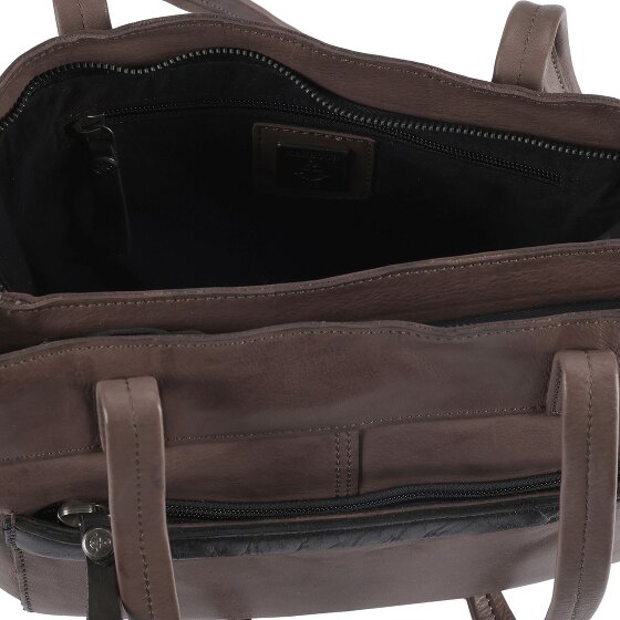 Harbour 2nd Urban Poets Zea Shopper Bag Genuine Leather 33 cm