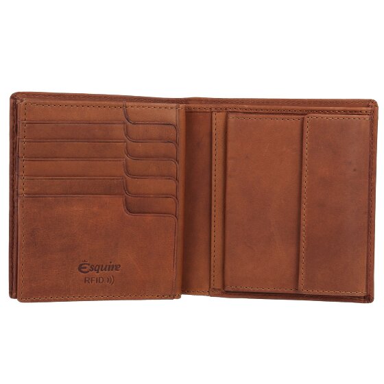 Esquire Dallas Wallet RFID protection Leather 11 cm