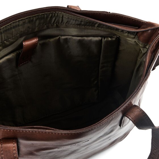 Greenburry Newport Shoulder Bag Genuine Leather 33 cm Laptop compartment
