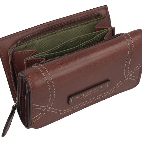 The Bridge Giorgia Wallet RFID protection Leather 13.5 cm