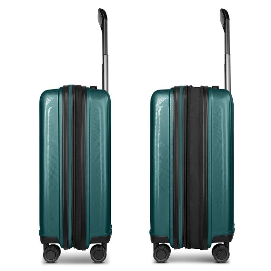 Redolz Essentials 14 4 wheels Cabin trolley 55 cm with expansion pleat