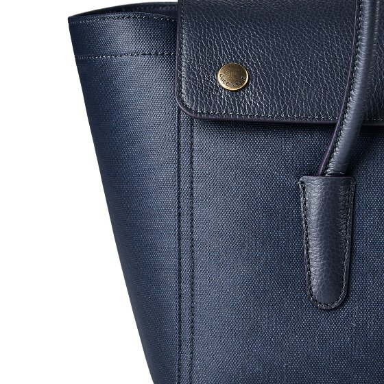 Coccinelle Double Beat Shoulder Bag Genuine Leather 33 cm