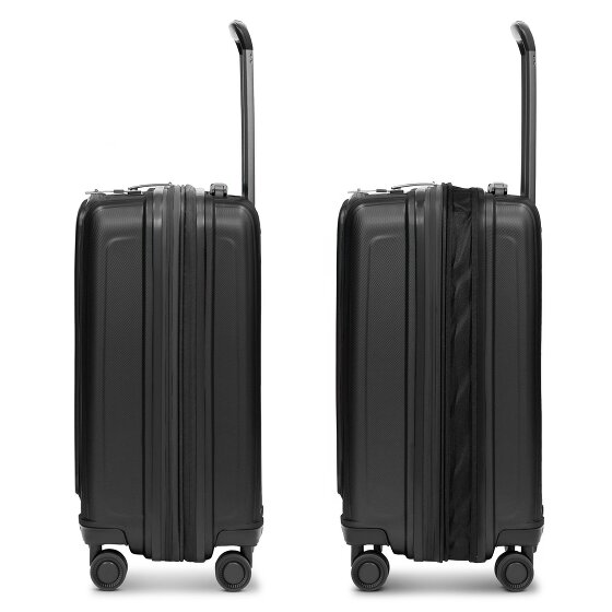 Redolz Essentials 14 4 wheels Cabin trolley S 55 cm Laptop compartment with expansion pleat