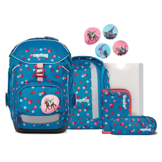 ergobag Pack satchel set 6 pcs. incl. velcro set