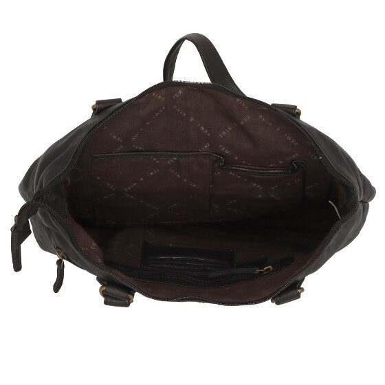 Greenland Nature Femi & Nine Shoulder Bag Genuine Leather 35 cm