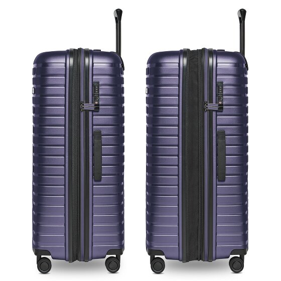 Pactastic Collection 04 THE LARGE + 4 wheels Trolley L 75 cm with expansion pleat