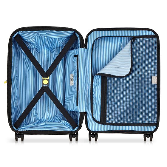 Delsey Paris Lutece Se 4 wheels Cabin trolley 55 cm with expansion pleat