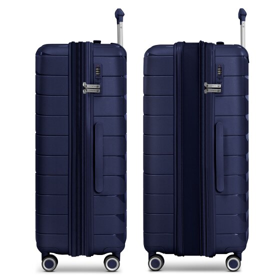 Franky London 4 wheels Trolley L 74 cm with expansion pleat
