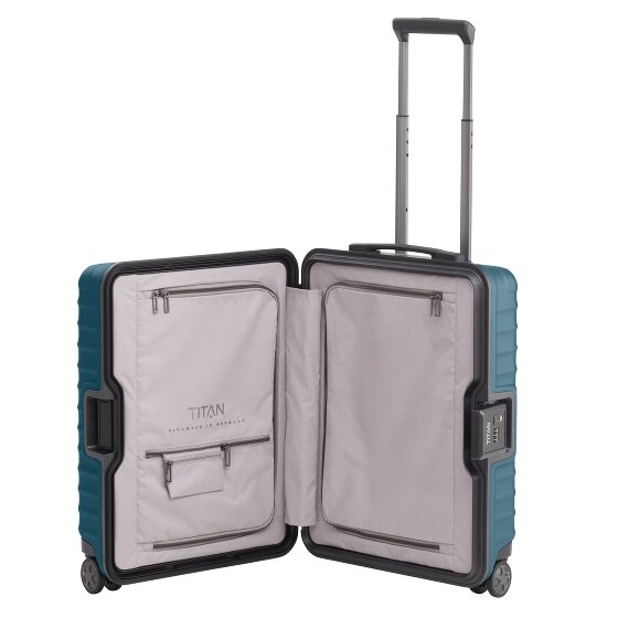 Titan Litron Frame 4 wheels Cabin trolley 55 cm