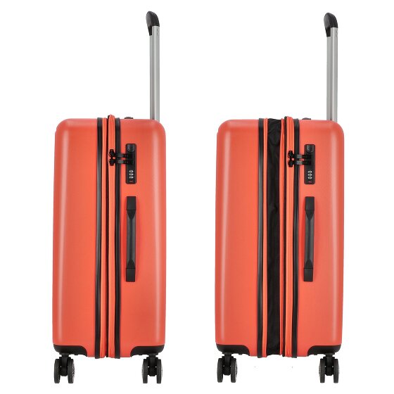 Gabol Future Plus 4 wheels Trolley 66 cm with expansion pleat