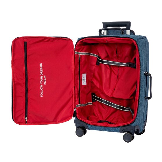 Bric's Bric´s  x Replay 4 wheels Cabin suitcase 55 cm
