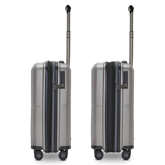 Pactastic Collection 01 4 wheels Cabin trolley S 55 cm with expansion pleat