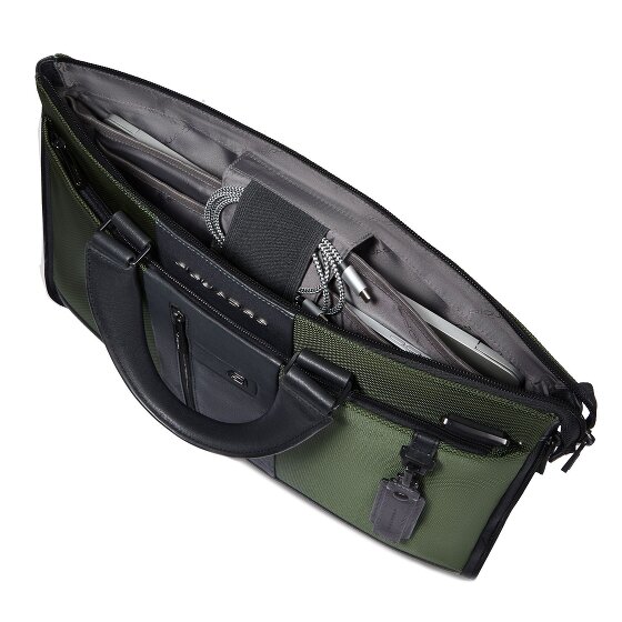 Piquadro Brief Briefcase RFID protection Leather 42 cm Laptop compartment