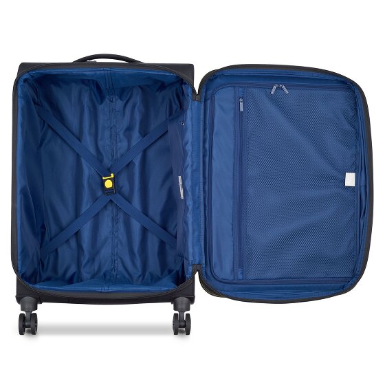 Delsey Paris Brochant 3 4 wheels Trolley 67 cm with expansion pleat