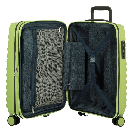 Jump Xwave 4 wheels Trolley 66 cm with expansion pleat