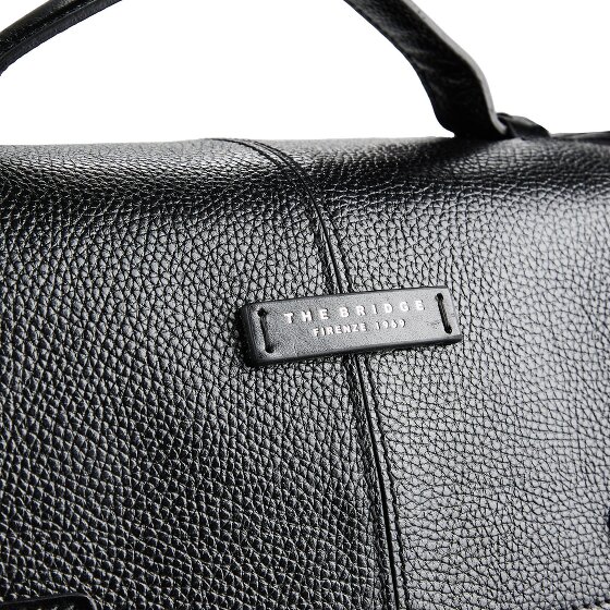 The Bridge Biagio Briefcases Messenger Genuine Leather 41 cm Laptop compartment