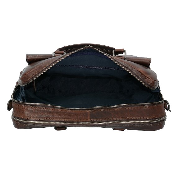 Leonhard Heyden Roma briefcase leather 40 cm laptop compartment