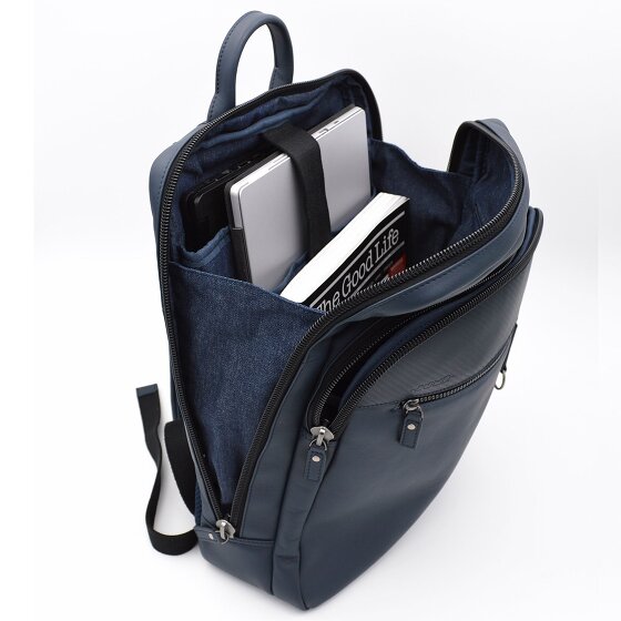 Jump Boston backpack 39 cm leather laptop compartment