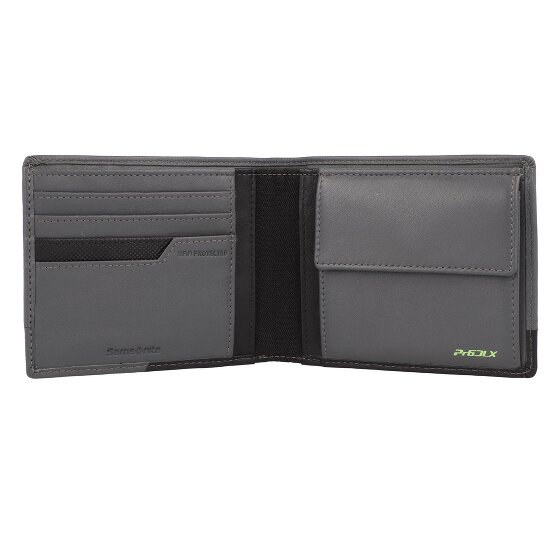 Samsonite Pro-DLX 6 Wallet RFID protection Genuine Leather 12 cm