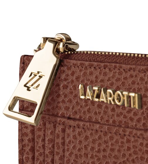 Lazarotti Bologna Leather key case Cardholder leather 11.5 cm with air tag compartment