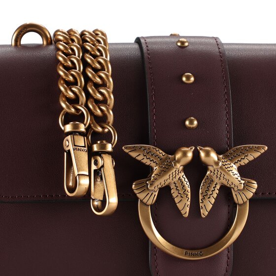 PINKO Love One Shoulder bag Leather 21 cm PINKO Love One Shoulder bag Leather 21 cm