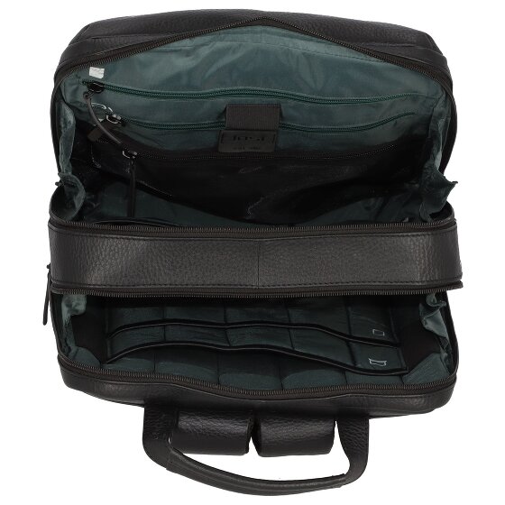Jost Stockholm backpack leather 46 cm laptop compartment