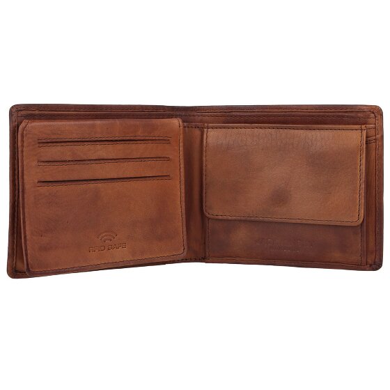 Jack Kinsky Nelson wallet RFID leather 13 cm