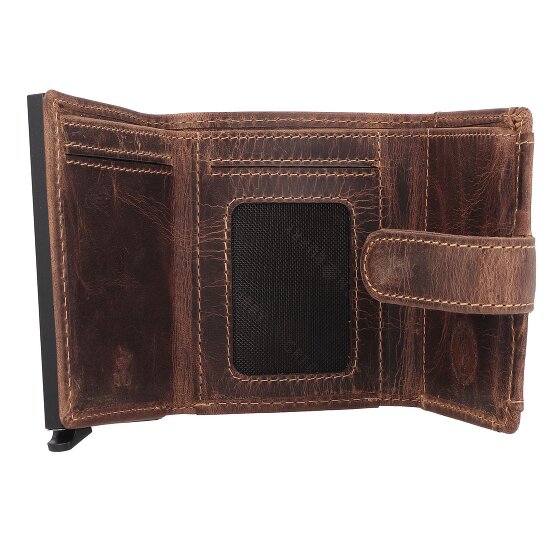 Greenburry Vintage Wallet RFID protection Leather 8 cm