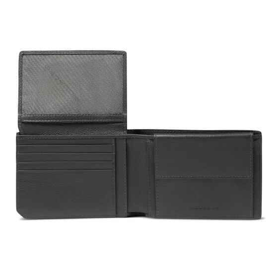 Piquadro Portuom Wallet RFID protection Leather 13 cm