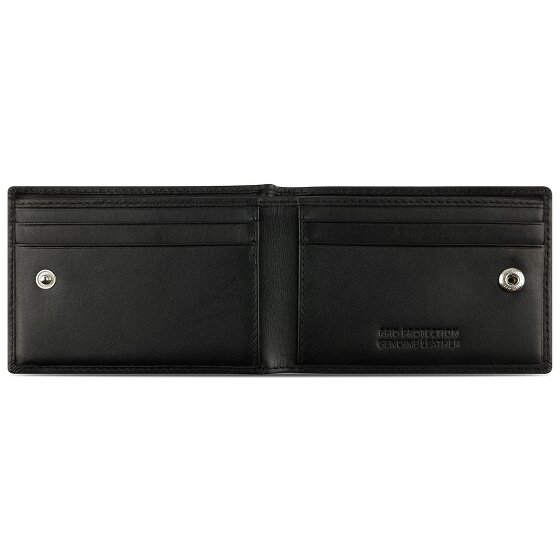 Bugatti Super Slim Wallet RFID protection Leather 10 cm