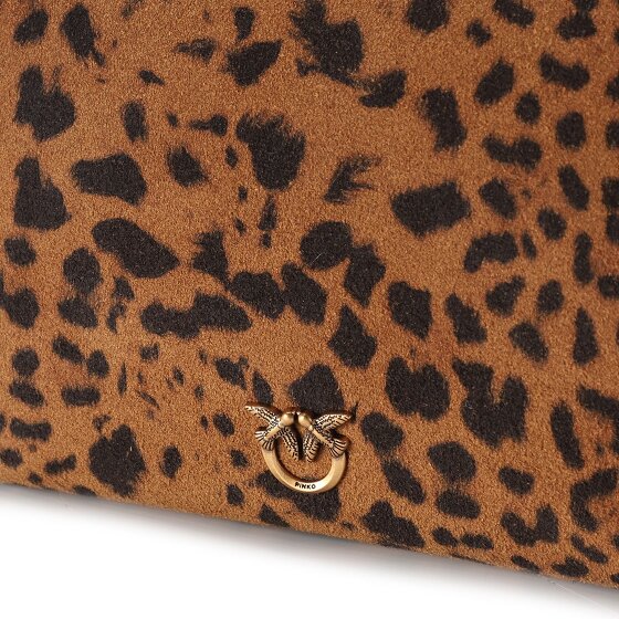 PINKO Flat Horizontal Shoulder bag Leather 20 cm