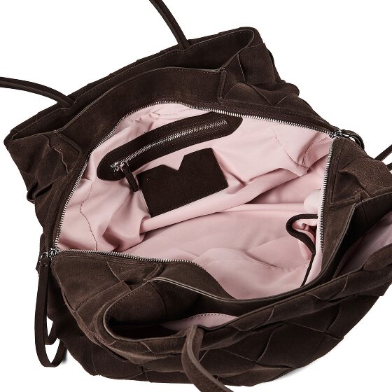 LES VISIONNAIRES Mrs. Bella Shoulder Bag Leather 40 cm