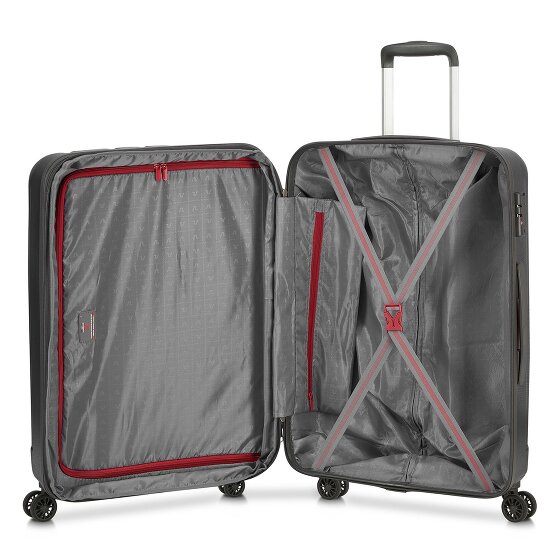 Roncato Kinetic 2.0 4 wheels Suitcase set 3-piece with expansion pleat