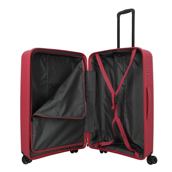 Travelite Air Stripe 4 wheels Trolley L 77 cm