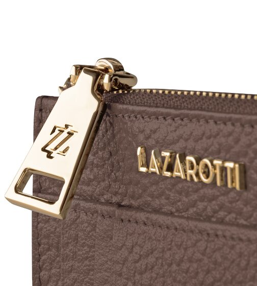 Lazarotti Bologna Leather key case Cardholder leather 11.5 cm with air tag compartment