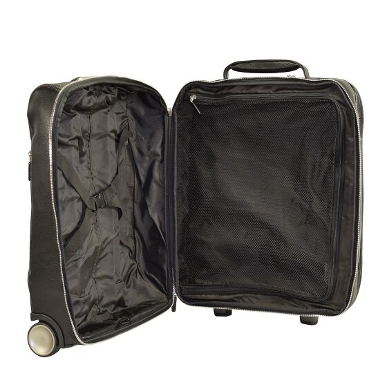 Piquadro Mode 2 Roll Business Trolley Leather 52 cm Laptop compartment
