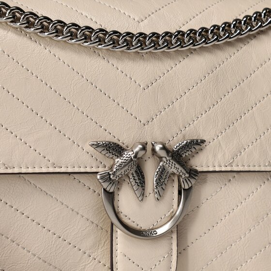 PINKO Love One Shoulder Bag Leather 26 cm