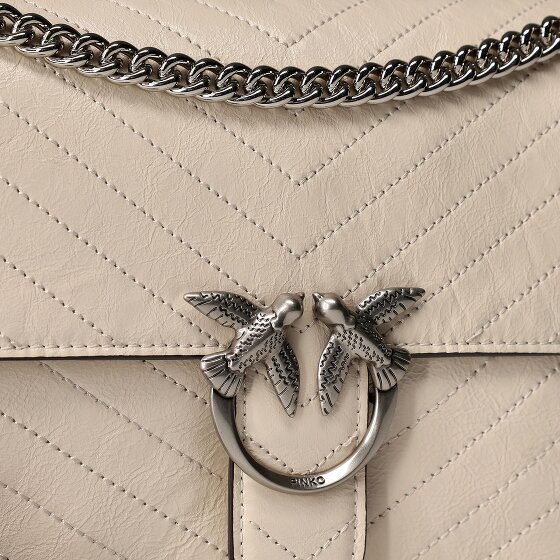 PINKO Love One Shoulder Bag Leather 26 cm