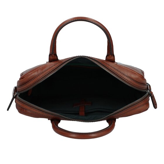 The Bridge Williamsburg briefcase leather 37 cm laptop compartment