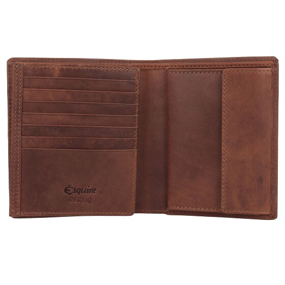 Esquire Dallas Wallet RFID protection Leather 12 cm