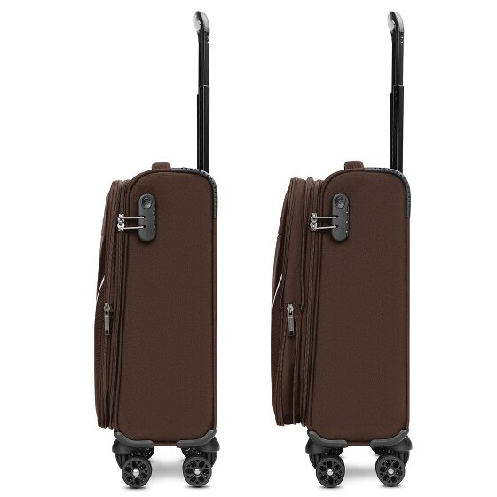 Stratic taska 4 Roll Cabin Trolley S 55 cm with Expanding Pleat