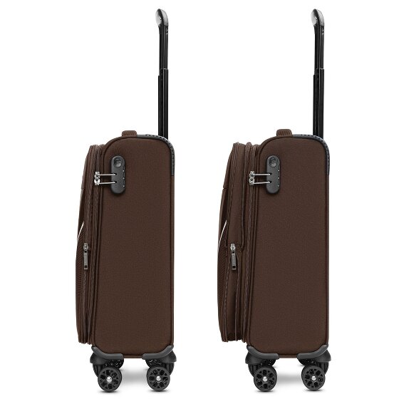 Stratic taska 4 Roll Cabin Trolley S 55 cm with Expanding Pleat