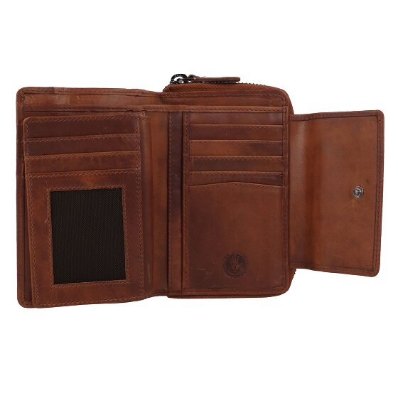 Greenburry Newport Wallet RFID protection Leather 14 cm