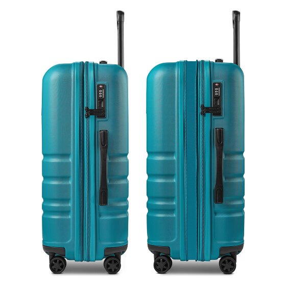 Redolz Pro ABS 4 wheels Suitcase set 3-piece Expandable
