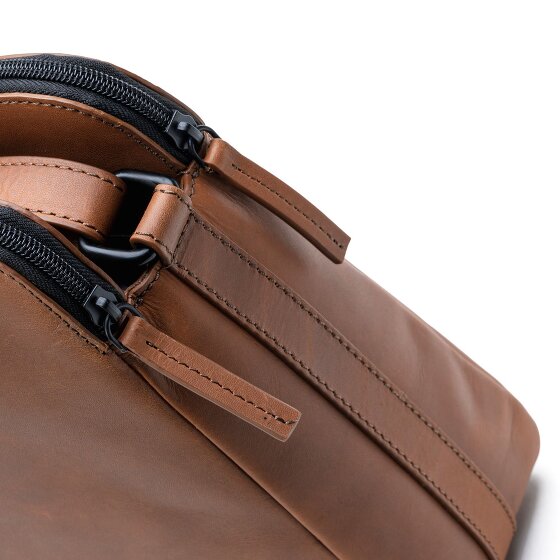 Farmhood Nashville XL shoulder bag 2 compartments leather 29 cm