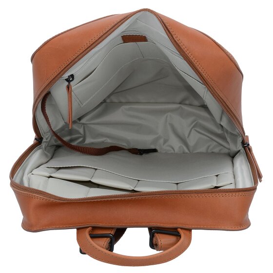 Jost Futura backpack leather 39 cm laptop compartment