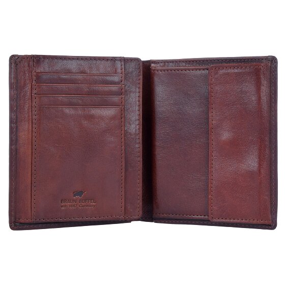 Braun Büffel Arezzo wallet RFID leather 10 cm Braun Büffel Arezzo wallet RFID leather 10 cm